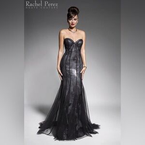 Designer Night gown made by Rachel Perez Haute Couture